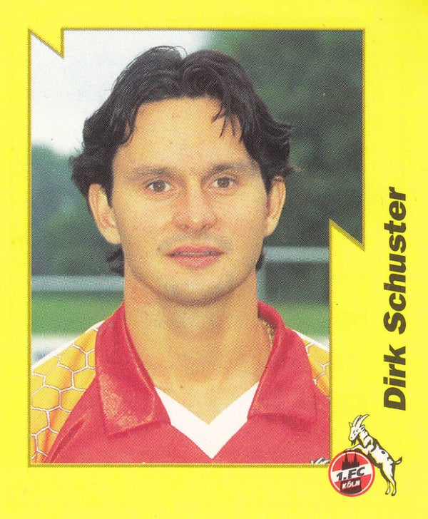 Dirk Schuster / 1.FC Köln / Panini Bundesliga 1997 / Gelbe Serie / Nr. 126