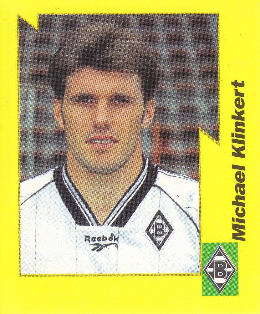 Michael Klinkert / Borussia Mönchengladbach / Panini Bundesliga 1997 / Gelbe Serie / Nr. 152