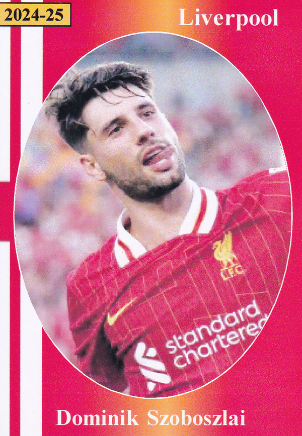 Dominik Szoboszlai - FC Liverpool . Saison 2024-25
