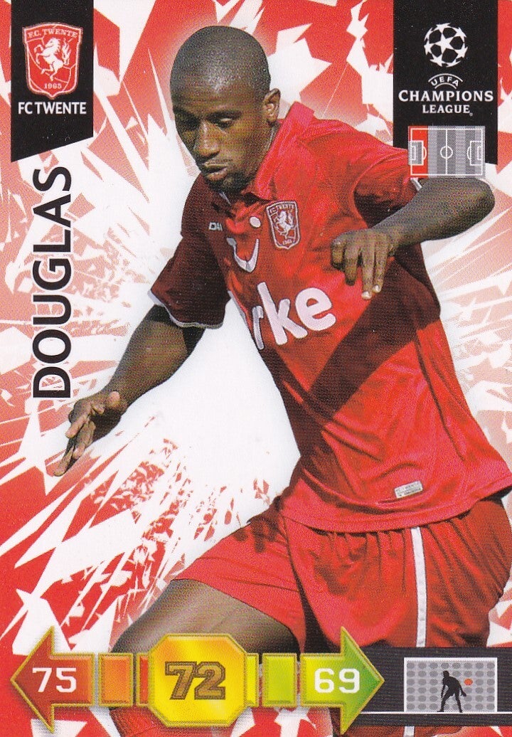 Douglas - FC Twente Enschede - Panini Champions League 2010 - Basis Karte - Nr. 327