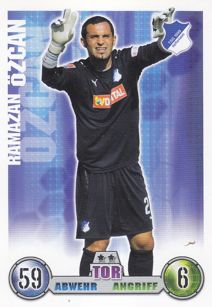 Ramazan Özcan / TSG Hoffenheim / Topps Match Attax 2008 / Basis Karte / Nr.163