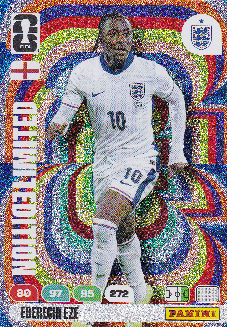 Eberechi Eze - England - Panini WM 2026 - Limited Edition - Nr. LE-EE