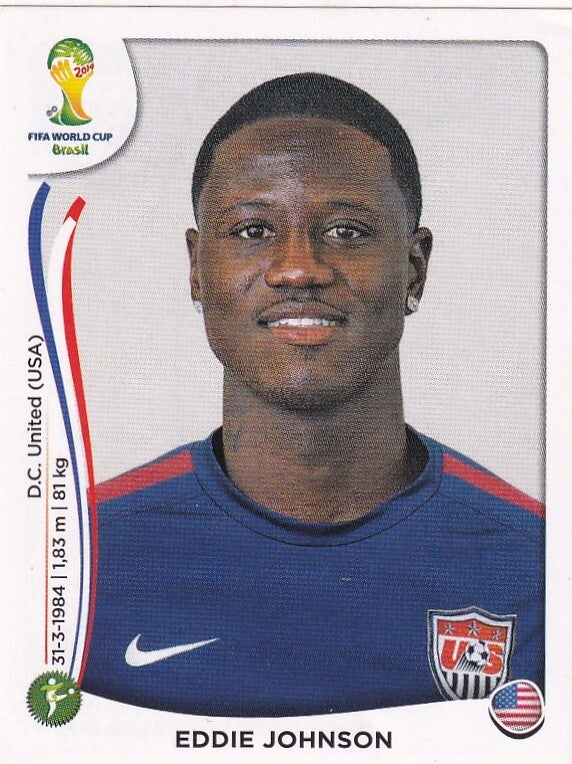 Eddie Johnson - USA - Panini WM 2014 - Basis Bild - Nr. 562