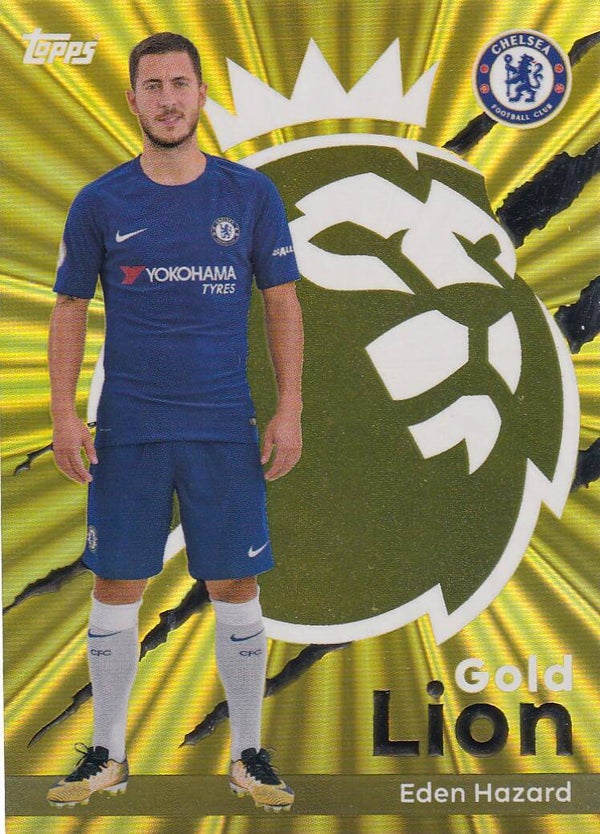 Eden Hazard - FC Chelsea - Topps Premier League 2026 - Gold Lion - Nr. GL 7