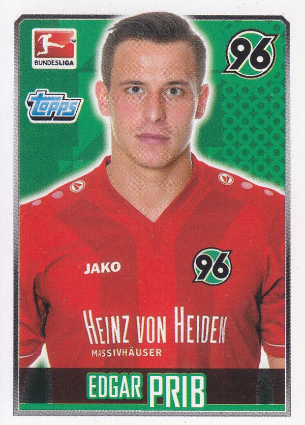 Edgar Prib / Hannover 96 / Topps Bundesliga 2014 / Basis Bild / Nr. 122