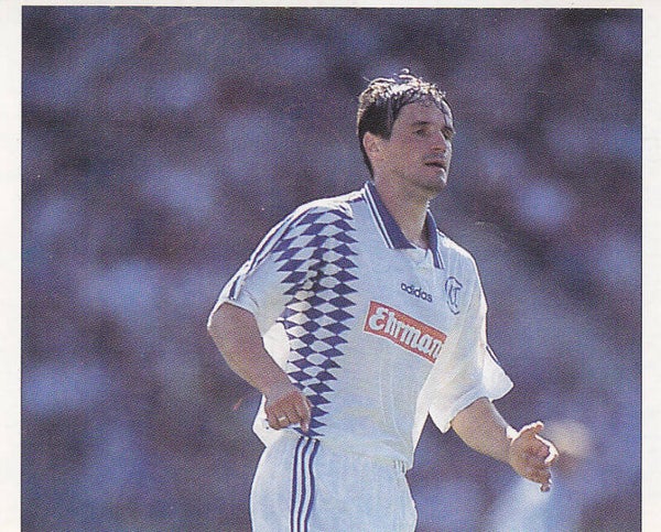 Edgar Schmitt / Karlsruher SC / Panini Bundesliga 1996 / Teilbild 1 / Nr. 215