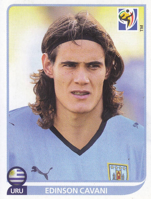 Edinson Vavani - Uruquay - Panini WM 2010 - Basis Bild - Nr.83