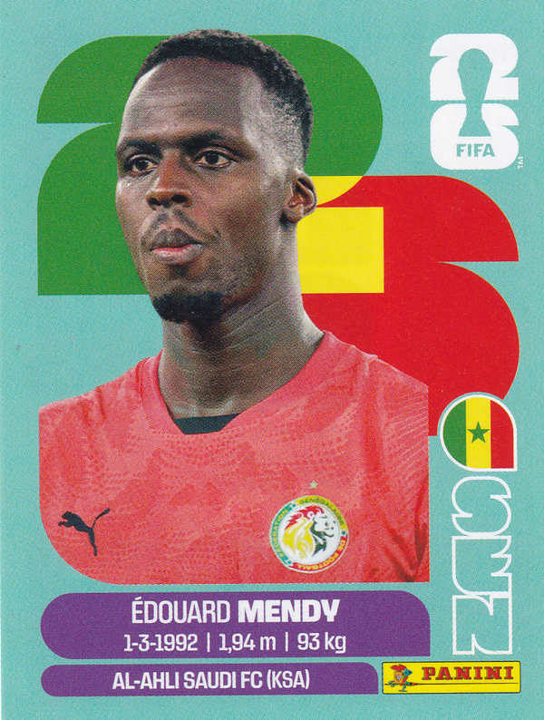 Edouard Mendy - Senegal - Panini WM 2026 - Basis Bild - SEN2