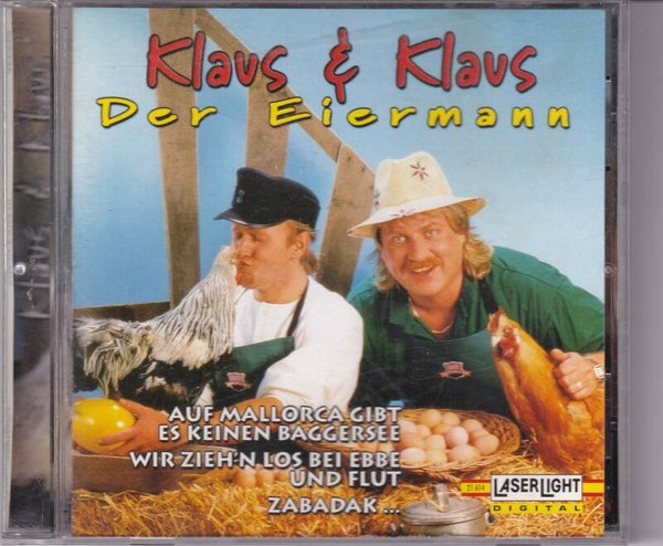 Klaus & Klaus / Der Eiermann / Musik CD / Laser Light Digital