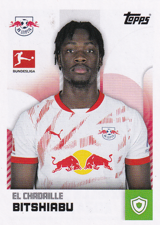 El Chadaille Bitshiabu - RB Leipzig - Topps Bundesliga 2024 - Basis Bild - Nr. 241