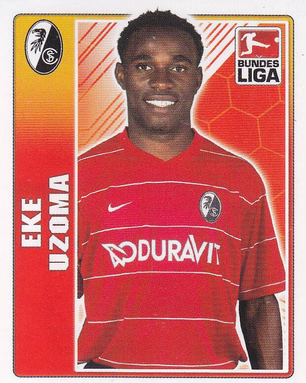 Eke Uzoma / SC Freiburg / Topps Bundesliga 2009 / Basis Bild / Nr. 122