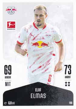 Eljif Elmas / RB Leipzig / Topps Match Attax 2024 / Basis Karte / Nr. 190