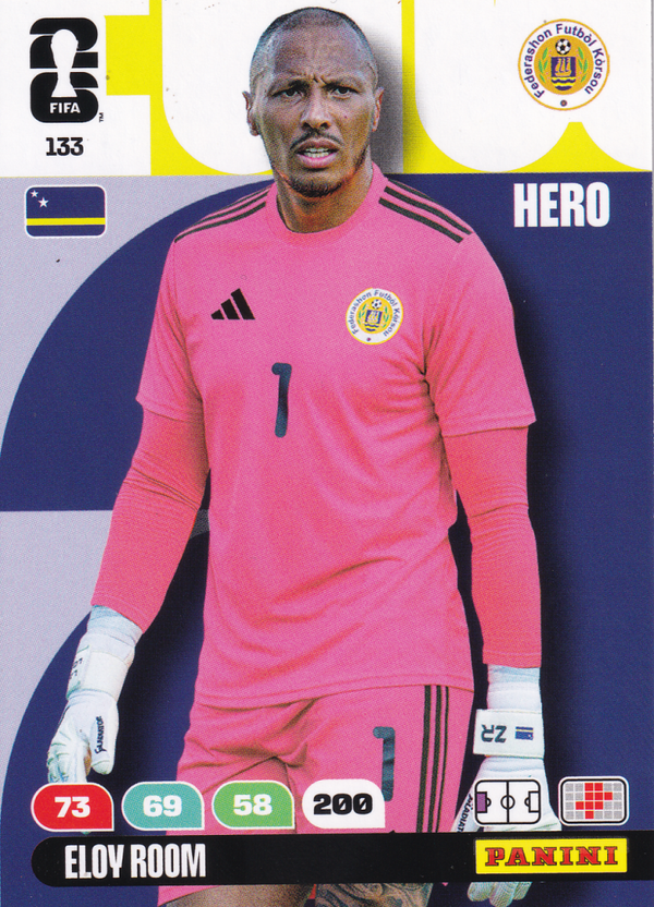 Eloy Room - Curacao - Panini WM 2026 - Hero - Nr. 133