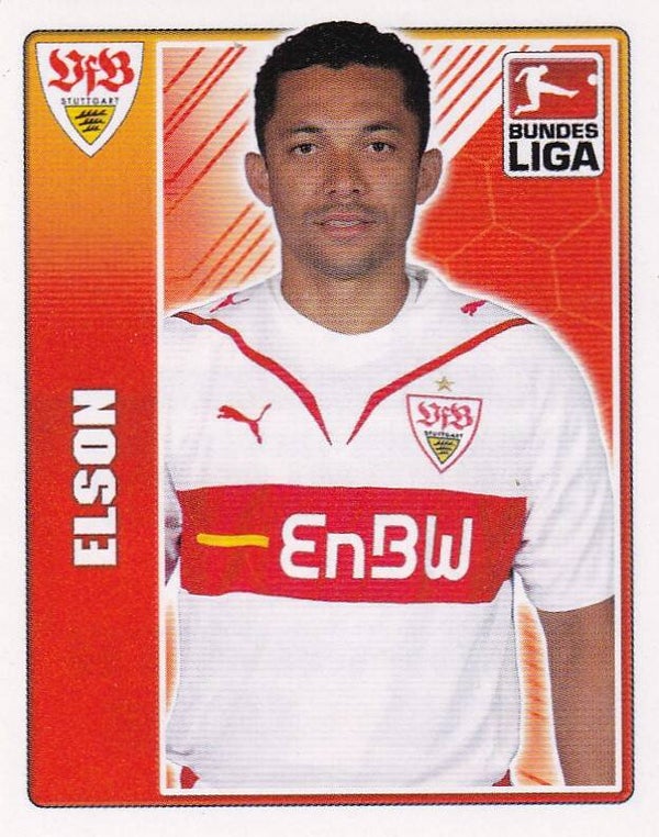 Elson - VFB Stuttgart - Topps Bundesliga 2009 - Basis Bild - Nr. 392