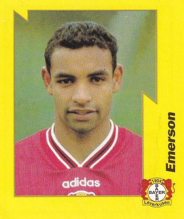 Emerson / Bayer 04 Leverkusen / Panini Bundesliga 1997 / Gelbe Serie / Nr. 146