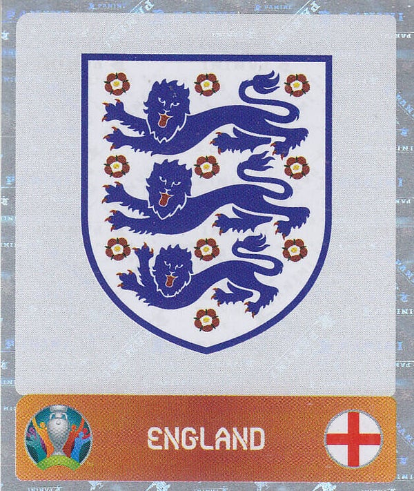 England / Panini EM 2020 / Vereinslogo / Nr.401