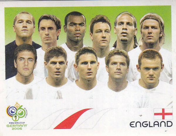 England / Panini WM 2006 / Mannschaftsbild / Nr. 93