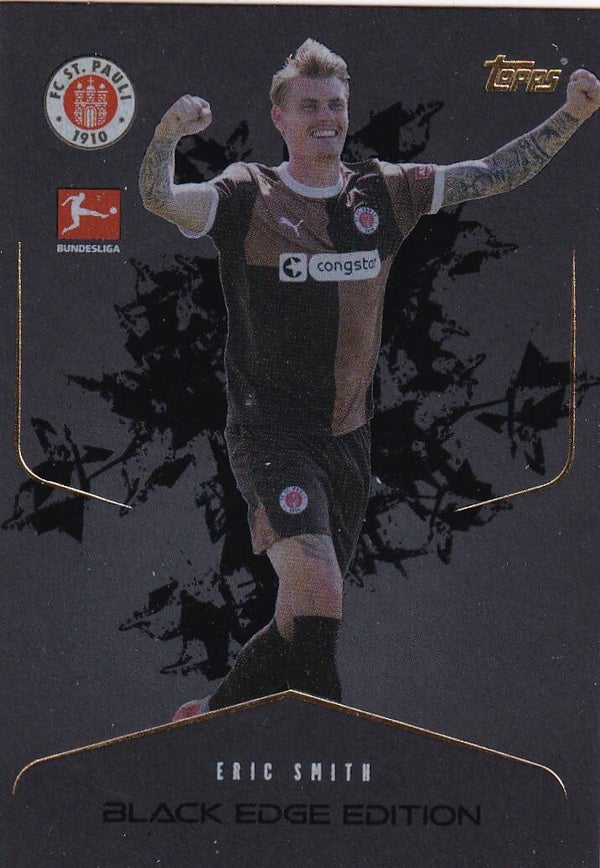 Eric Smith / FC St. Pauli / Topps Match Attax 2024 / limited Black Edge / Nr. LE 16
