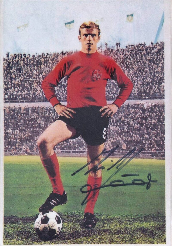Erich Beer / 1.FC Nürnberg / Foto Autogrammkarte 1968