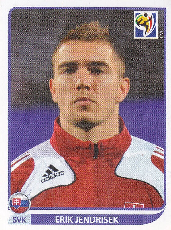 Erik Jendrisek / Slowakei / Panini WM 2010 / Basis Bild / Nr.483