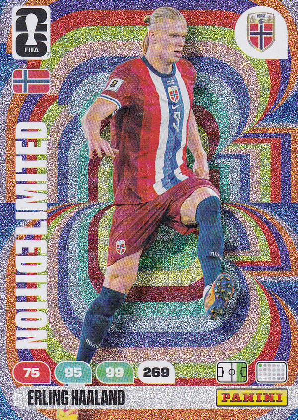 Erling Haaland - Norwegen - Panini WM 2026 - Limited Edition - Nr. LE-EH