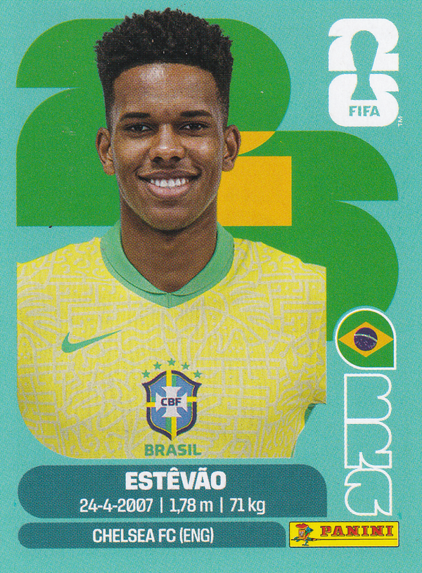 Esteväo - Brasilien - Panini WM 2026 - Basis Bild - BRA20
