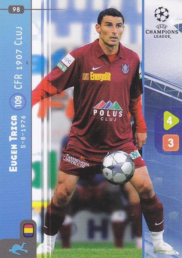 Eugen Trica CFR 1907 Cluj Basis Karte Nr.98