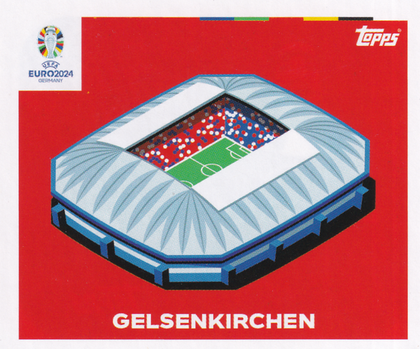 Gelsenkirchen - Topps EM 2024 - Stadionbild - Nr. EURO 6
