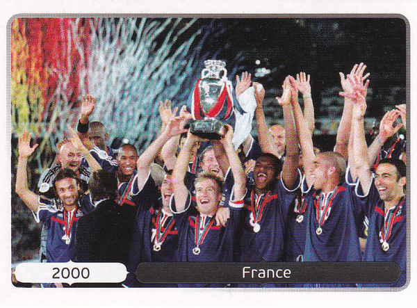 Europameister 2000 - Frankreich - Panini EM 2012 - Mannschaftsbild - Nr. 534