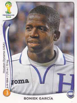 Boniek Garcia / Honduras / Panini WM 2014 / Basis Bild / Nr. 403