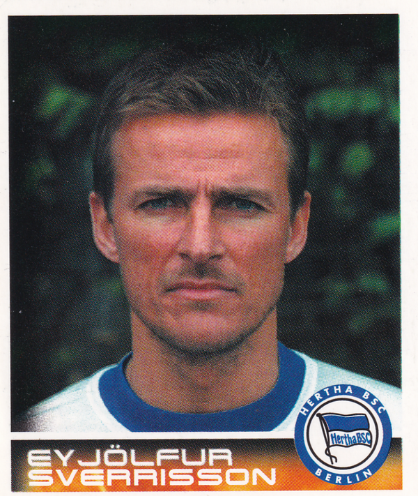 Eyjölfur Sverrisson - Hertha BSC Berlin - Panini Bundesliga 2001 - Basis Bild - Nr.11