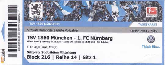 1860 München - 1.FCN 2014