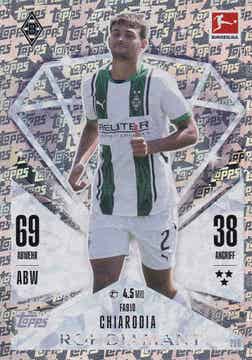 Fabio Chiarodia / Borussia Mönchengladbach / Topps Match Attax 2024 / Rohdiamant / Nr. 250