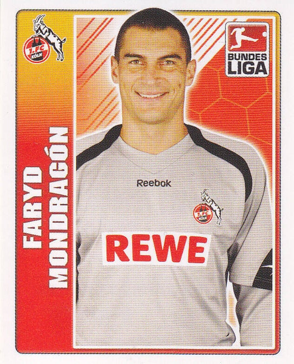 Faryd Mondragon / 1.FC Köln / Topps Bundesliga 2009 / Basis Bild / Nr.231