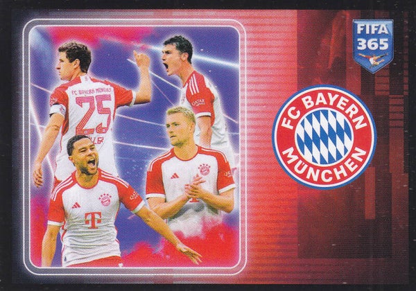 FC Bayern München / Panini Fifa 365 Jahr 2024 / Mannschaftsbild / Nr.228
