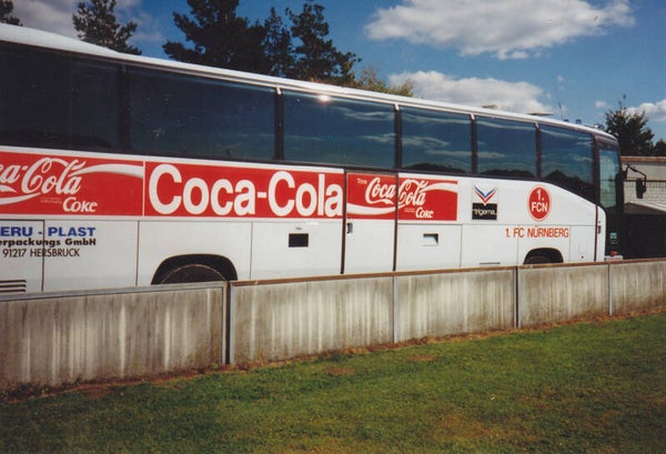 1.FC Nürnberg Bus Coca-Cola