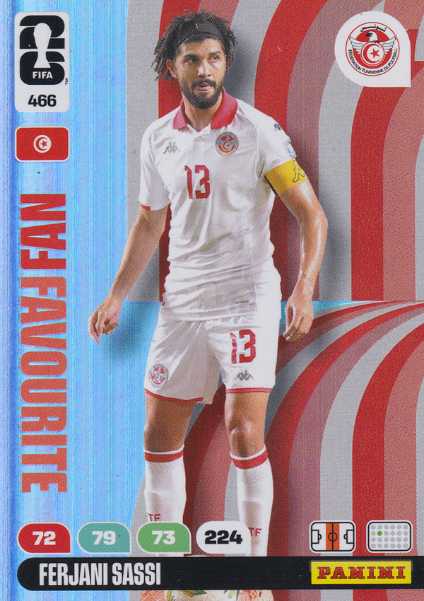 Ferjani Sassi - Tunesien - Panini WM 2026 - Fan Favourite - Nr. 466