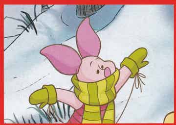 Ferkel / Panini Weihnachten mit Guten Disney Freunden / Winnie Puuh / Nr. 158