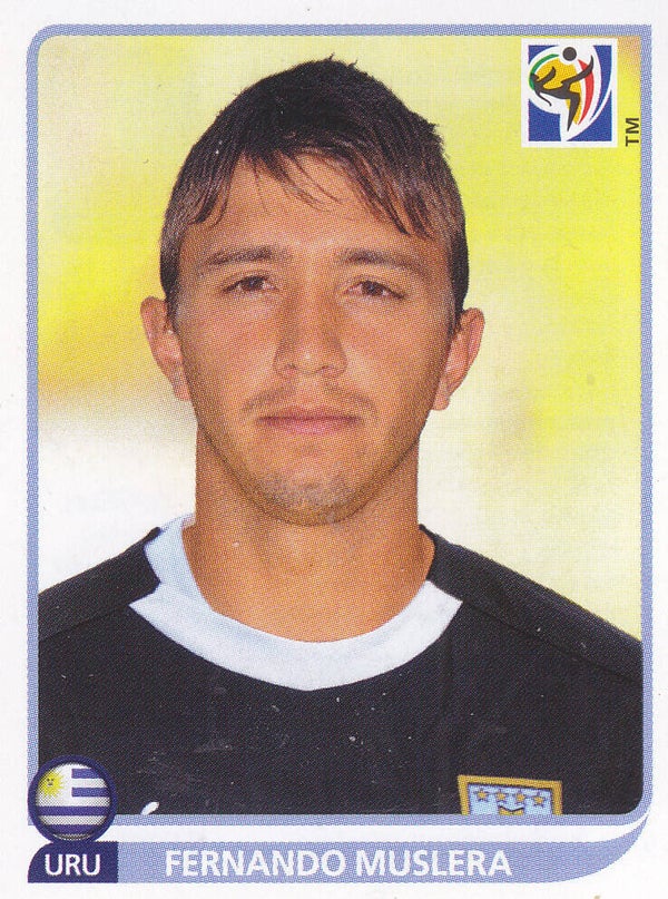 Fernando Muslera / Uruguay / Panini WM 2010 / Basis Bild / Nr.70