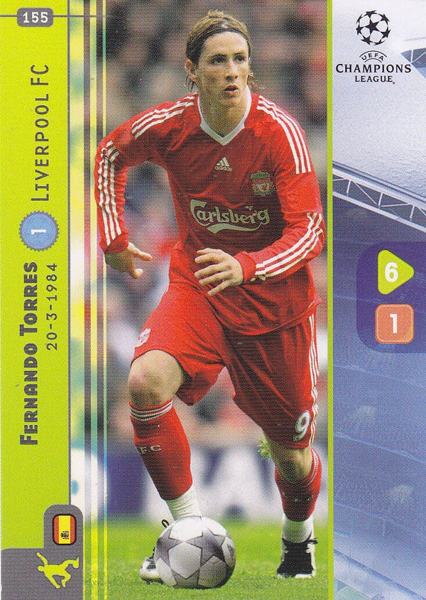 Fernando Torres FC Liverpool Basis Karte Nr.155