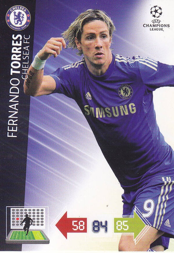 Fernando Torres / FC Chelsea / Panini Champions League 2012 / Basis Karte / Nr. 99