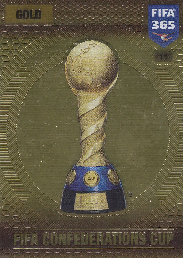 Fifa Confederations Cup / Panini Fifa 365 Jahr 2017 / Goldene Karte / Nr. 11