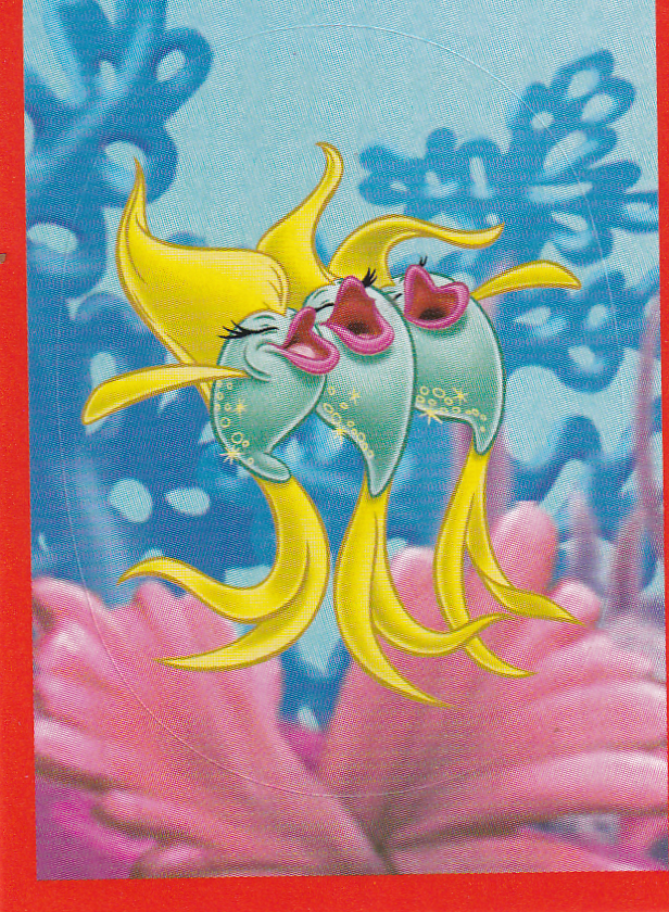 Fisch - Panini Weihnachten mit Guten Disney Freunden - Serie Prinzessin - Nr. 85