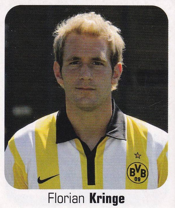 Florian Kringe / Borussia Dortmund / Panini Bundesliga 2006 / Basis Bild / Nr. 184