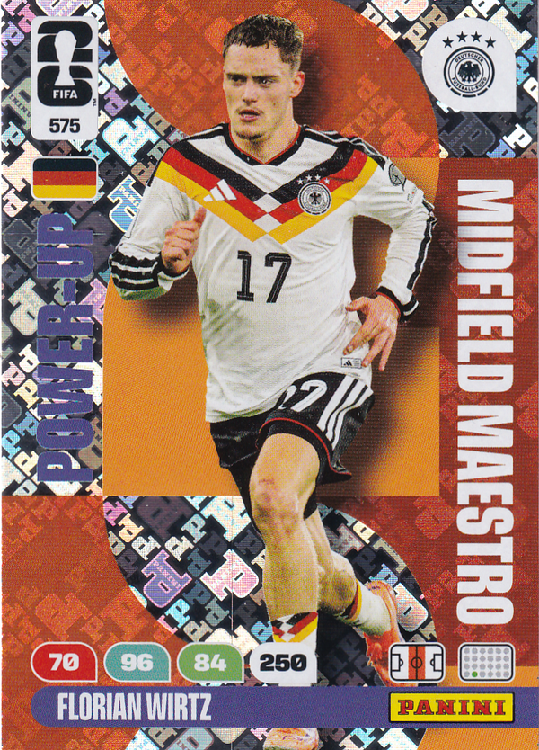 Florian Wirtz - Deutschland - Panini WM 2026 - Power Up - Miedfield Maestro - Nr. 575