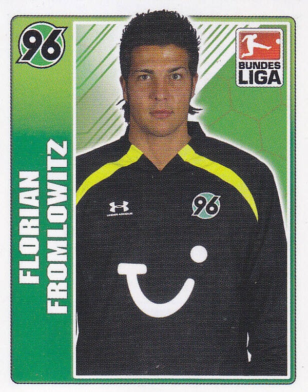Florian Fromlowitz / Hannover 96 / Topps Bundesliga 2009 / Basis Bild / Nr. 154