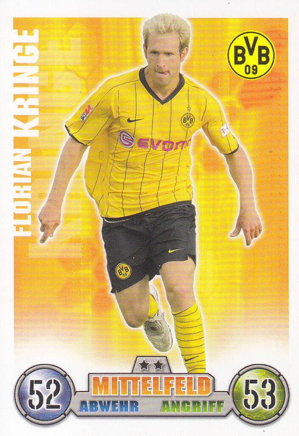 Florian Kringe / Borussia Dortmund / Topps Match Attax 2008 / Basis Karte / Nr.99