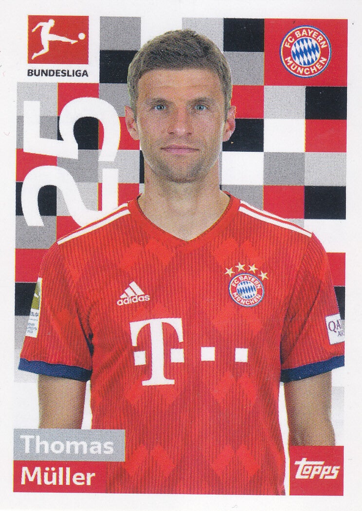 Thomas Müller FC Bayern München Basis Bild Nr.210