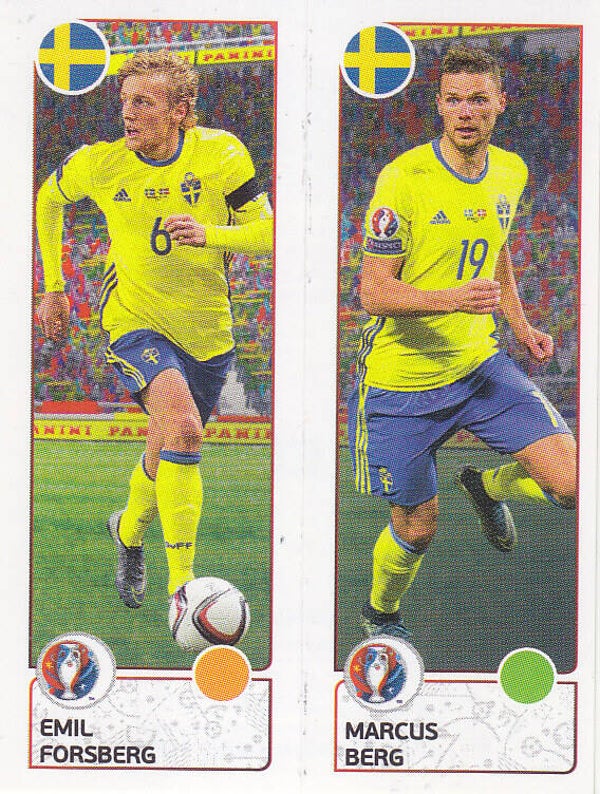 Emil Forsberg & Marcus Berg Schweden Doppelbild