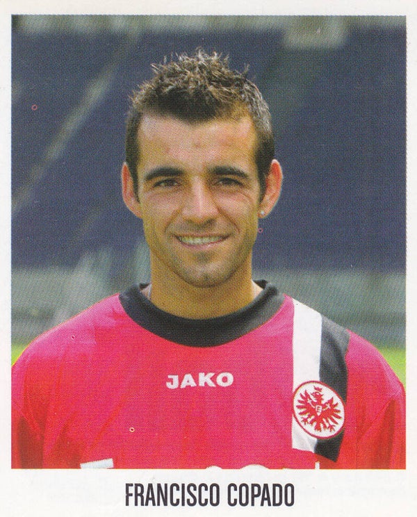 Francisco Copado / Eintracht Frankfurt / Panini Bundesliga 2005 / Basis Bild / Nr.163